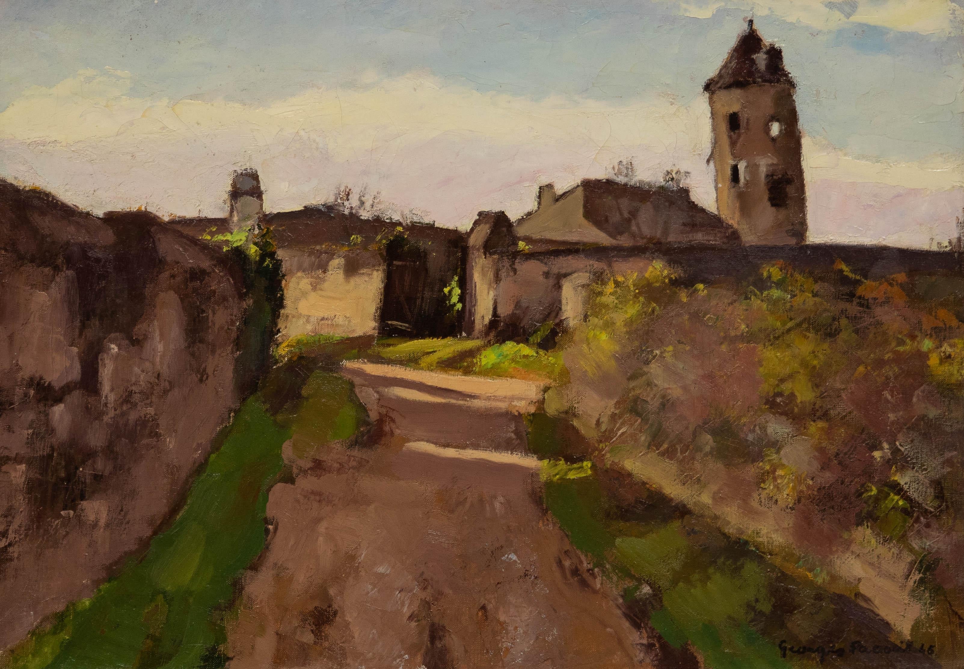 Georges Pacouil (1903-1996) - 1946 Olio, Mulino a Challans - Painting di Unknown