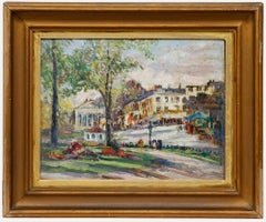 Georgina Anderson (1867-1951) - Early 20th Century Oil, Summer In The City
