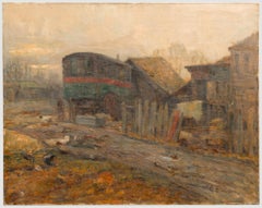 Germain Eugene Bonneton (1874-1915) - Olio dell'inizio del XX secolo, Il rottamatore