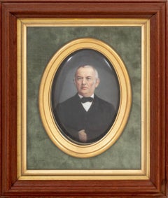 German KPM Porcelain Portrait Plaques, Pair