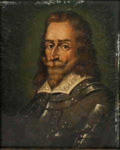 German School Miniature - 19th Century Oil, Maximilian I, Elector of Bavaria