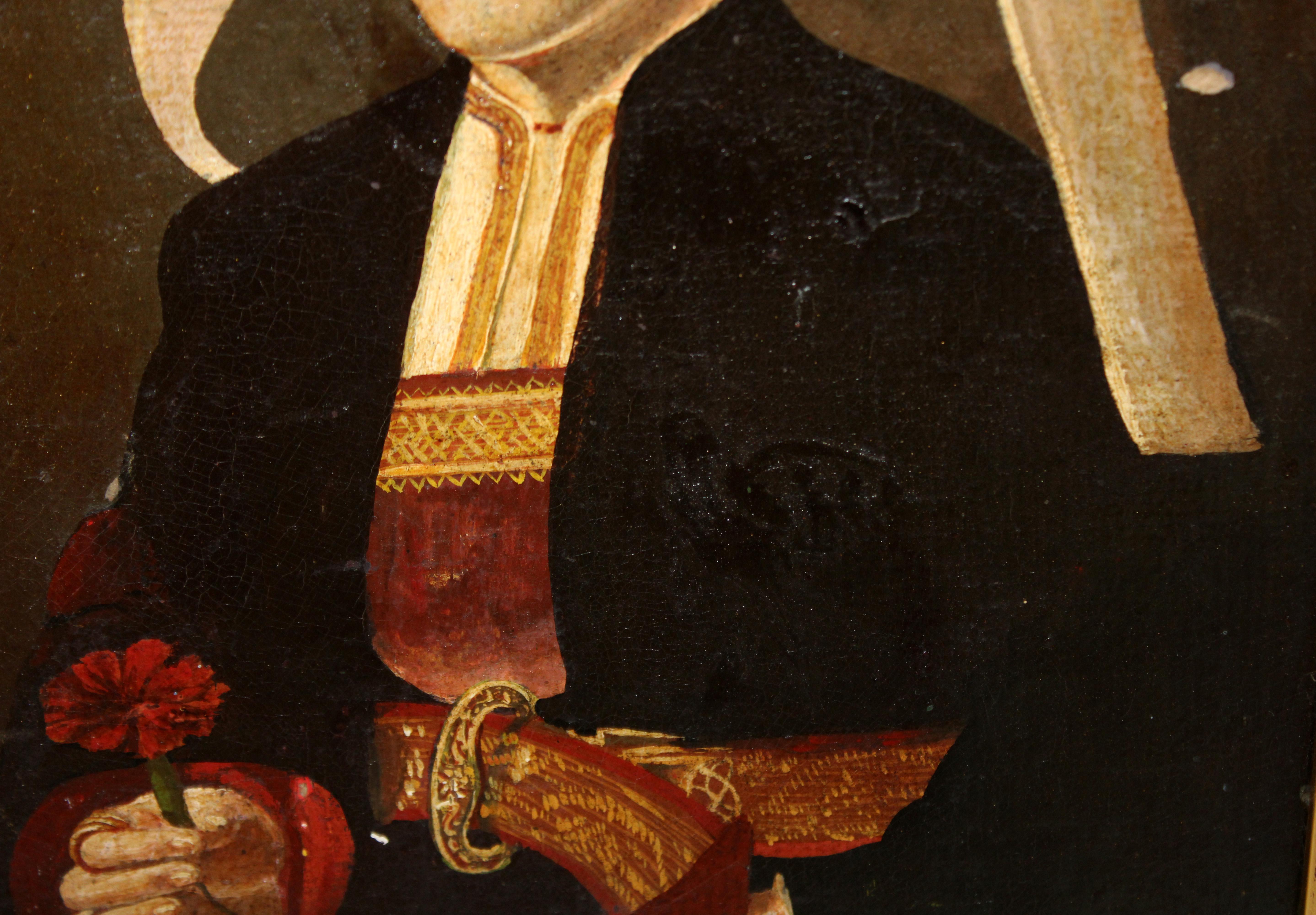 Lo stato dell'opera è accettabile

Se presenta enmarcada la pittura con un marco bastante attuale

Medidas obra: 30 cm altura x 24 cm ancho.

Medidas marco: 39 cm altura x 33 cm ancho.