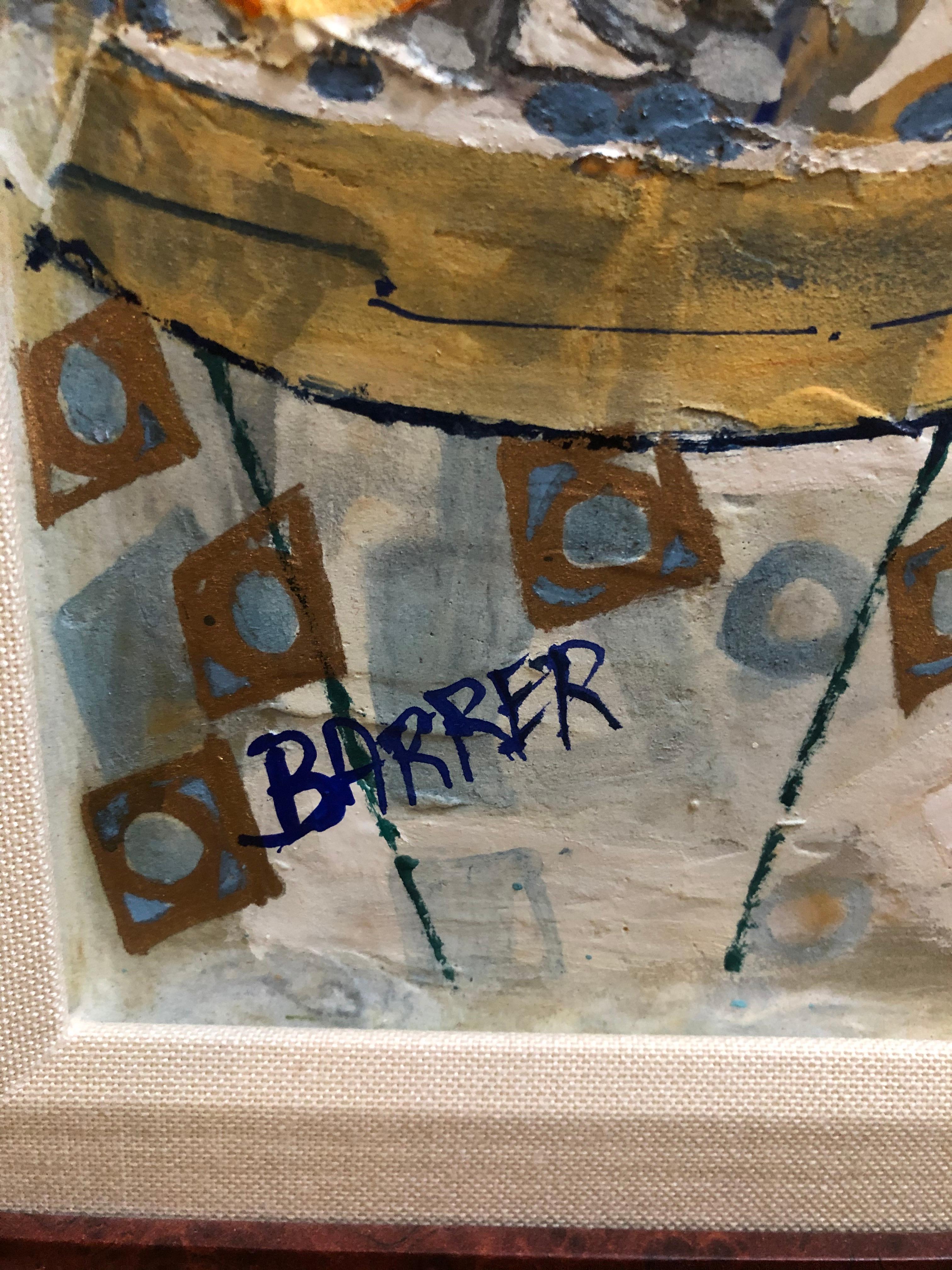 Gertrude Barrer Öl auf Karton im Angebot 1