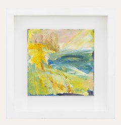 Ges Wilson (b.1954) - Framed Contemporary Oil, Big Bay Shining