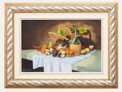 Giancarlo Bertocchi (nato nel 1940) - Olio del XX secolo, Bounty d'autunno