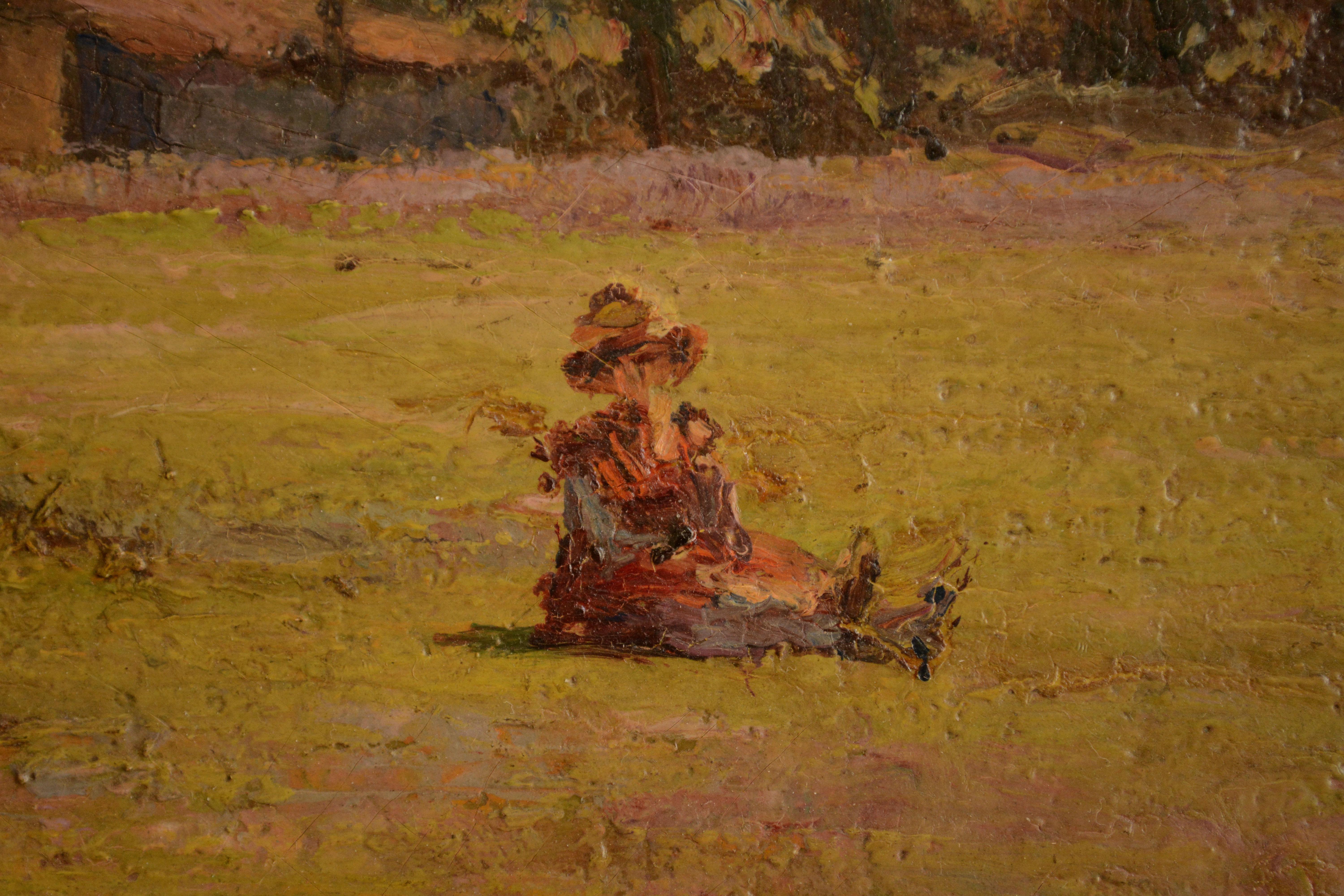 girl in a field