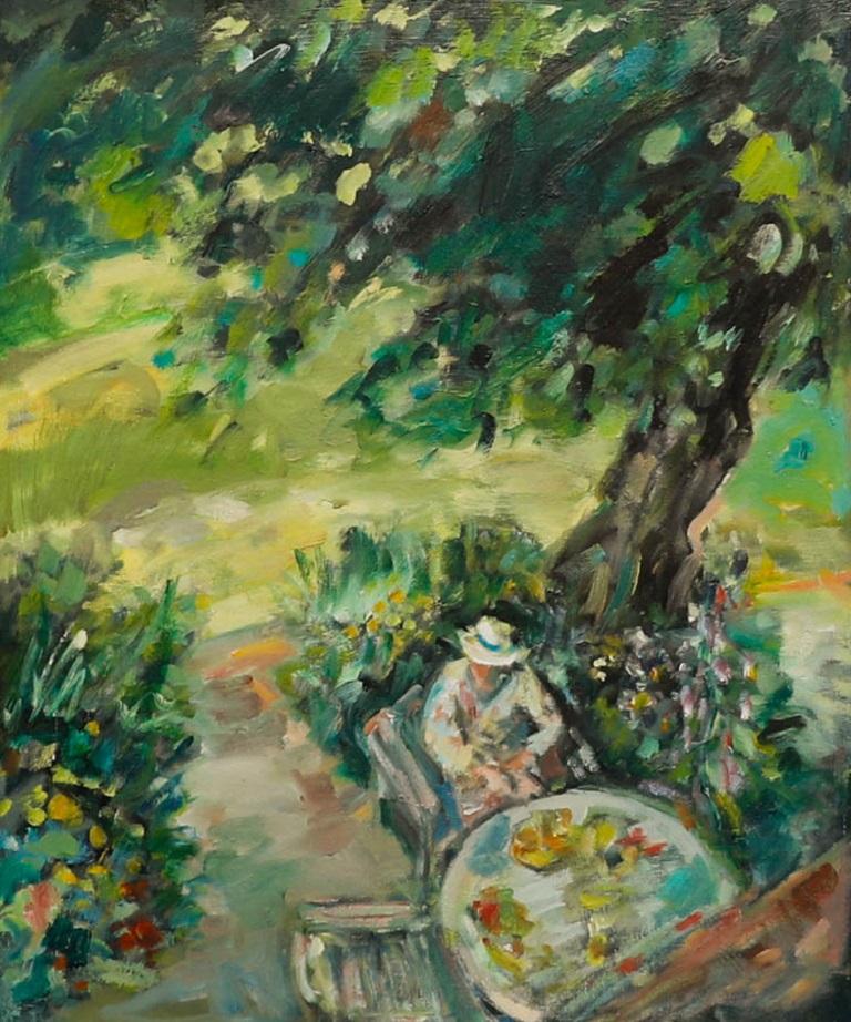 William Williams (nato nel 1940) - Olio del 20° secolo incorniciato, 