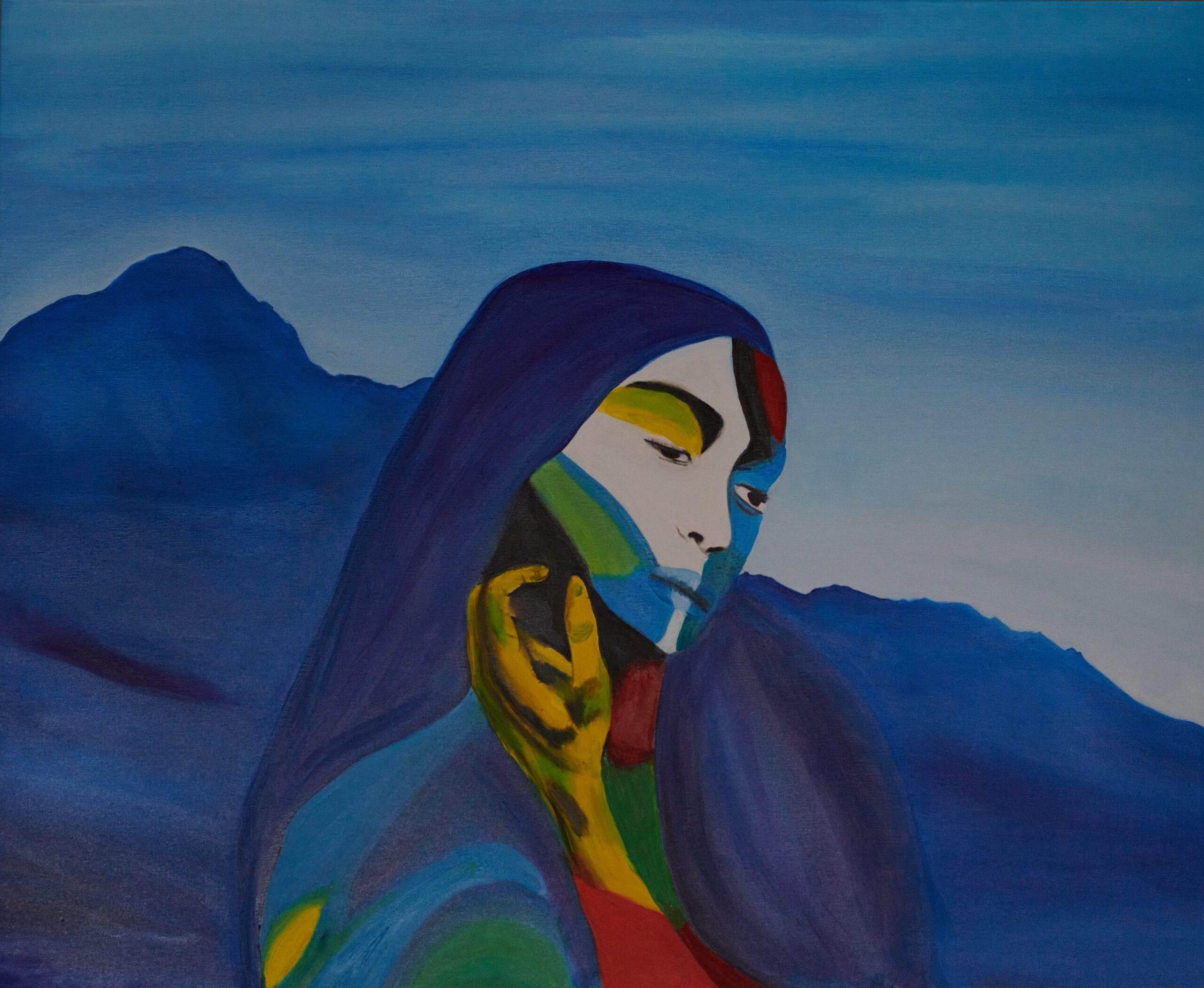 Goddess by Karolina Rodak - Painting by Unknown