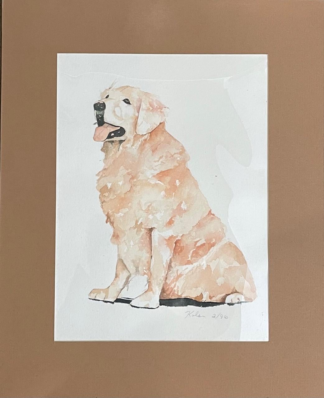 Unknown Animal Painting - Golden Retriever