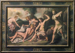 Goliardic Painting, Diana and Actaeon (copy of a Joseph Heintz’s painting)
