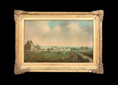 Governor John Penn überprüft die Legion auf der Isle of Portland, Dorset, 1805
