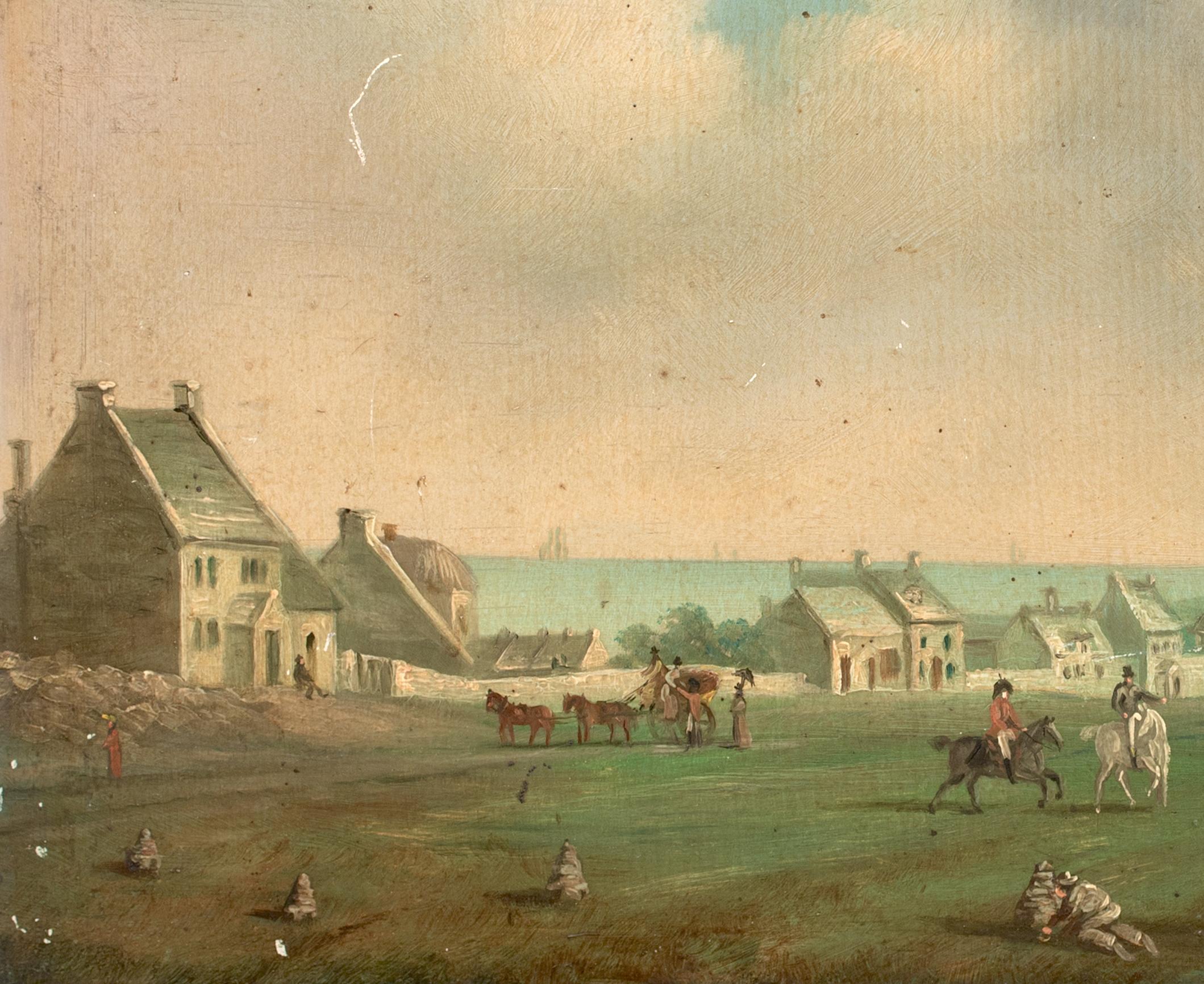 Il governatore John Penns ispeziona la legione presso l'Isle Of You, Dorset, 1805 in vendita 1