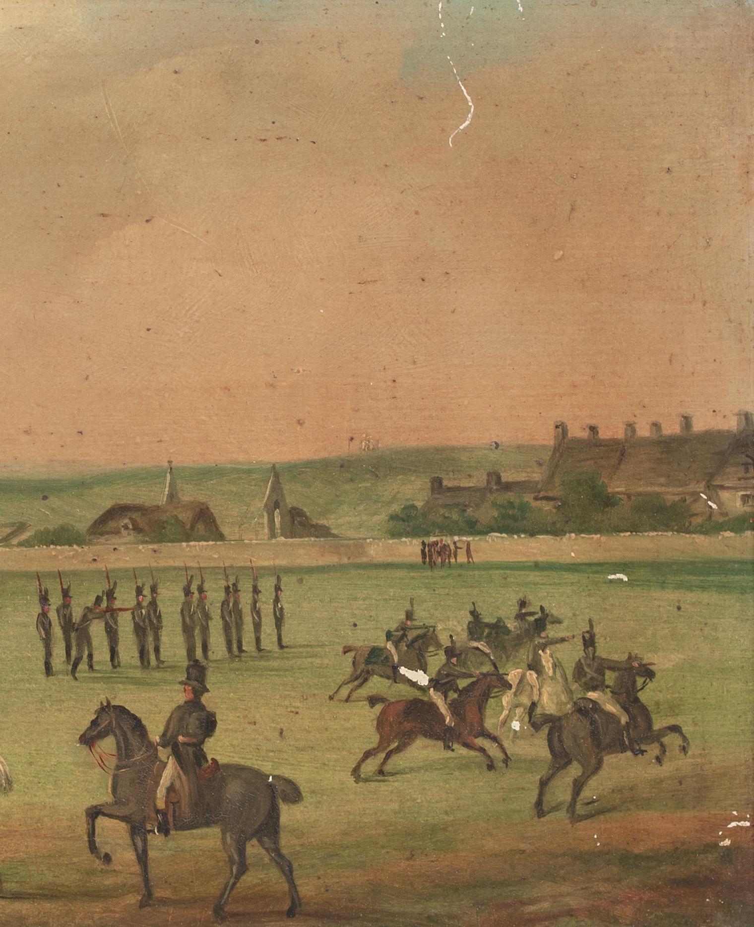 Le gouverneur John Penn inspectant la Légion à l'île de Portland, Dorset, 1805 en vente 2