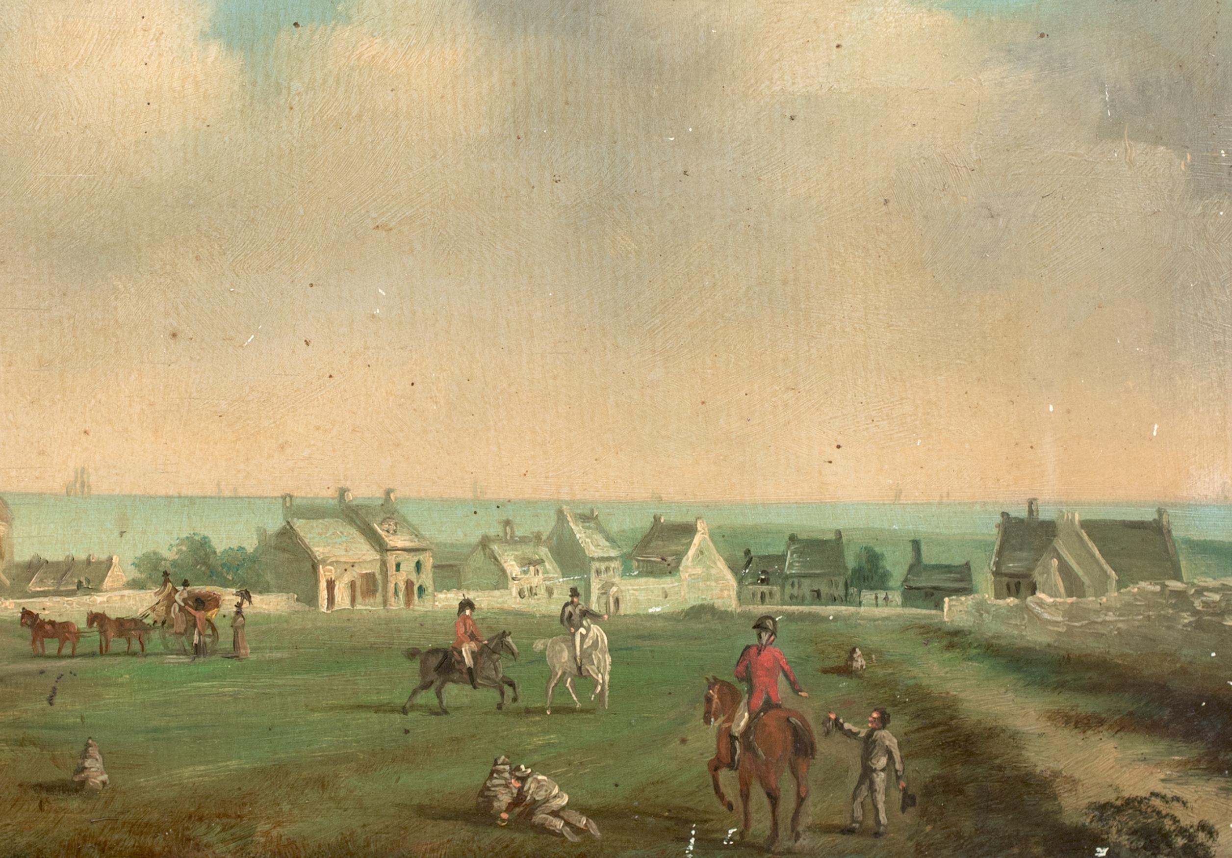 Il governatore John Penns ispeziona la legione presso l'Isle Of You, Dorset, 1805 in vendita 2