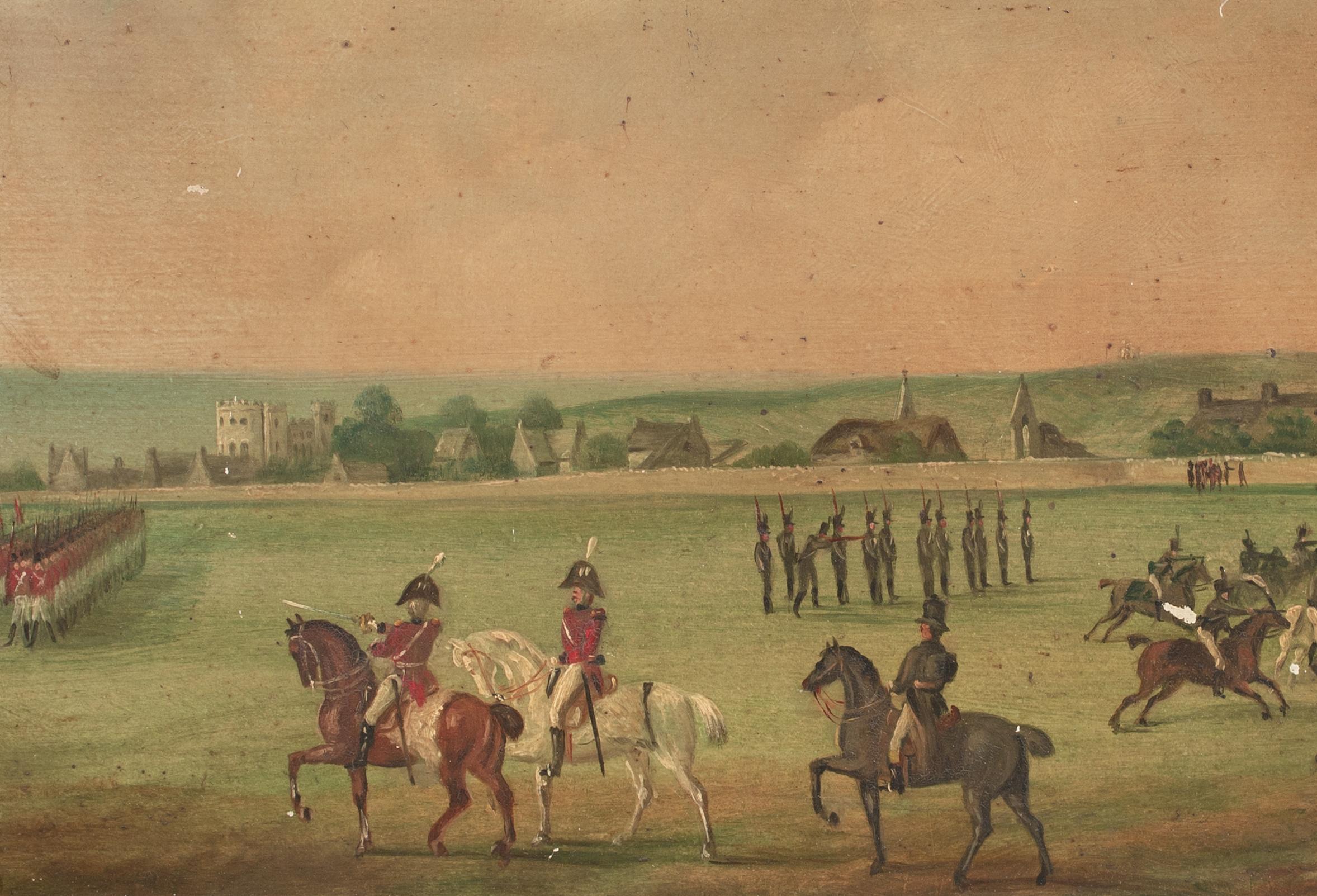 Le gouverneur John Penn inspectant la Légion à l'île de Portland, Dorset, 1805 en vente 3