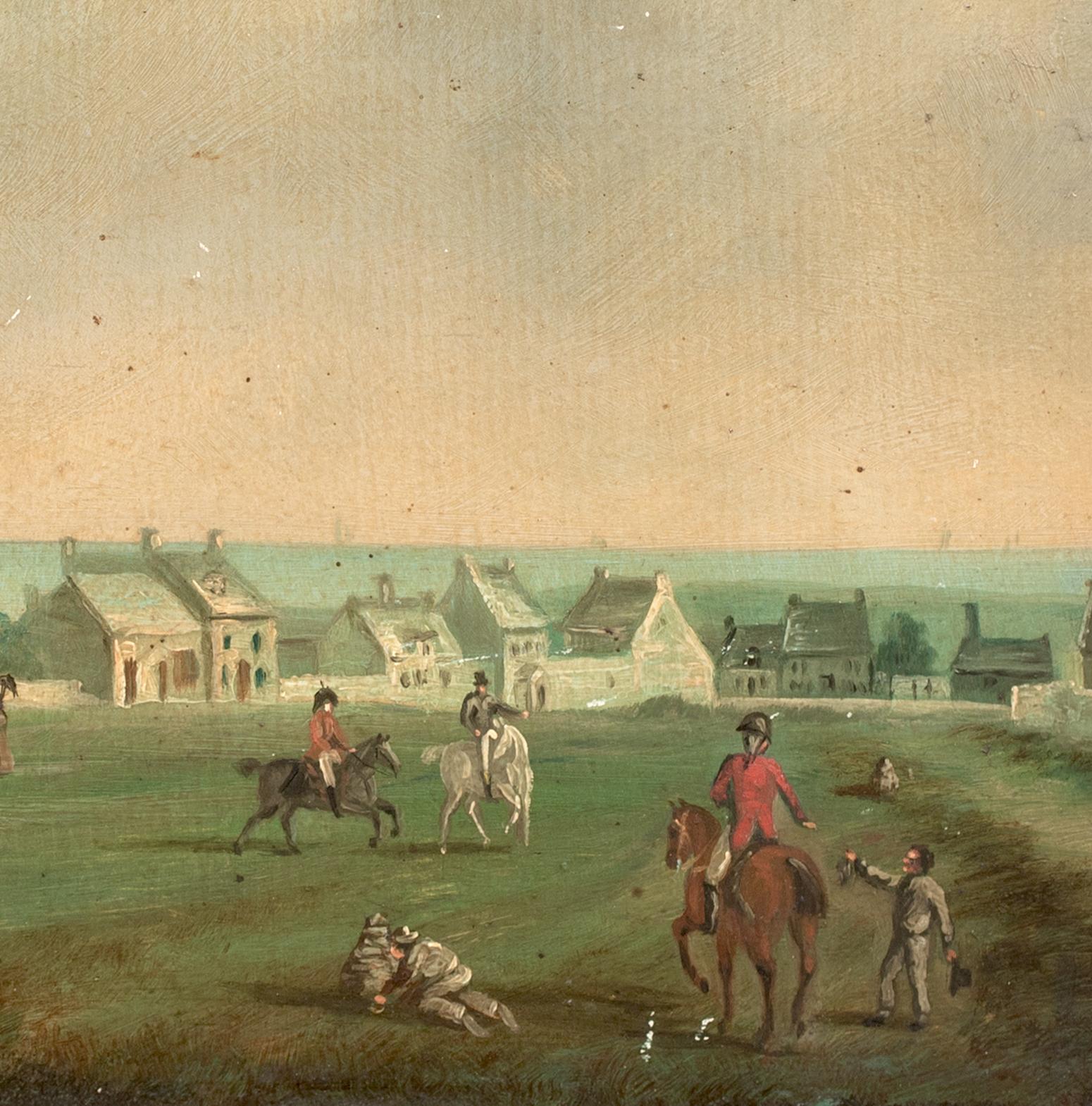Il governatore John Penns ispeziona la legione presso l'Isle Of You, Dorset, 1805 in vendita 3