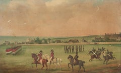 Governor John Penn überprüft die Legion auf der Isle of Portland, Dorset, 1805