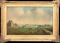 Governor John Penn überprüft die Legion auf der Isle of Portland, Dorset, 1805