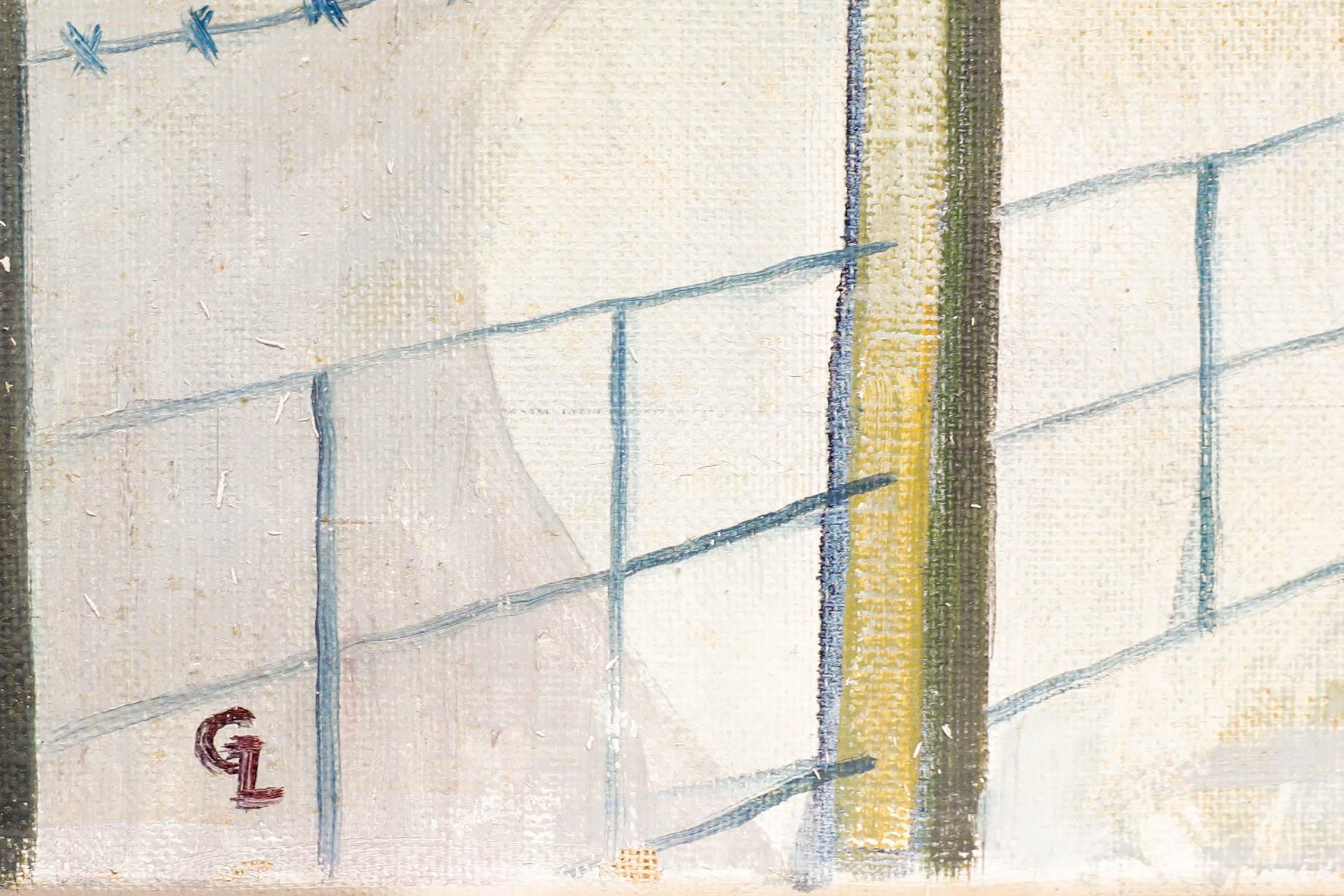 Grace Larner (1926-2022) - 20th Century Oil, Llechwedd Slate Quarries For Sale 1