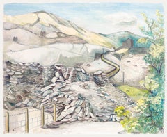 Grace Larner (1926-2022) - 20th Century Oil, Llechwedd Slate Quarries