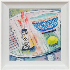 Graham Evernden (b.1947) - Framed Contemporary Oil, Tabletop