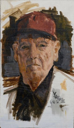 Used Grandfather in Baseball Cap - Portrait