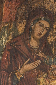 Greek Icon of Madonna and Child