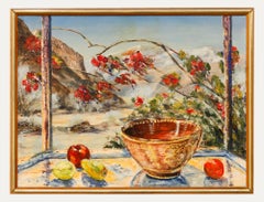 Greta Magnusson-Grossman (1906-1999) - 20th Century Oil, My Kitchen Window