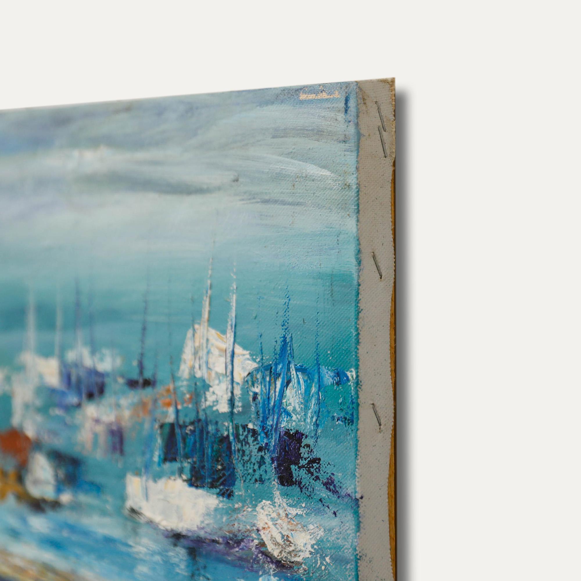 Greta Magnusson-Grossman (1906-1999) - 20th Century Oil, Safe Harbour 1