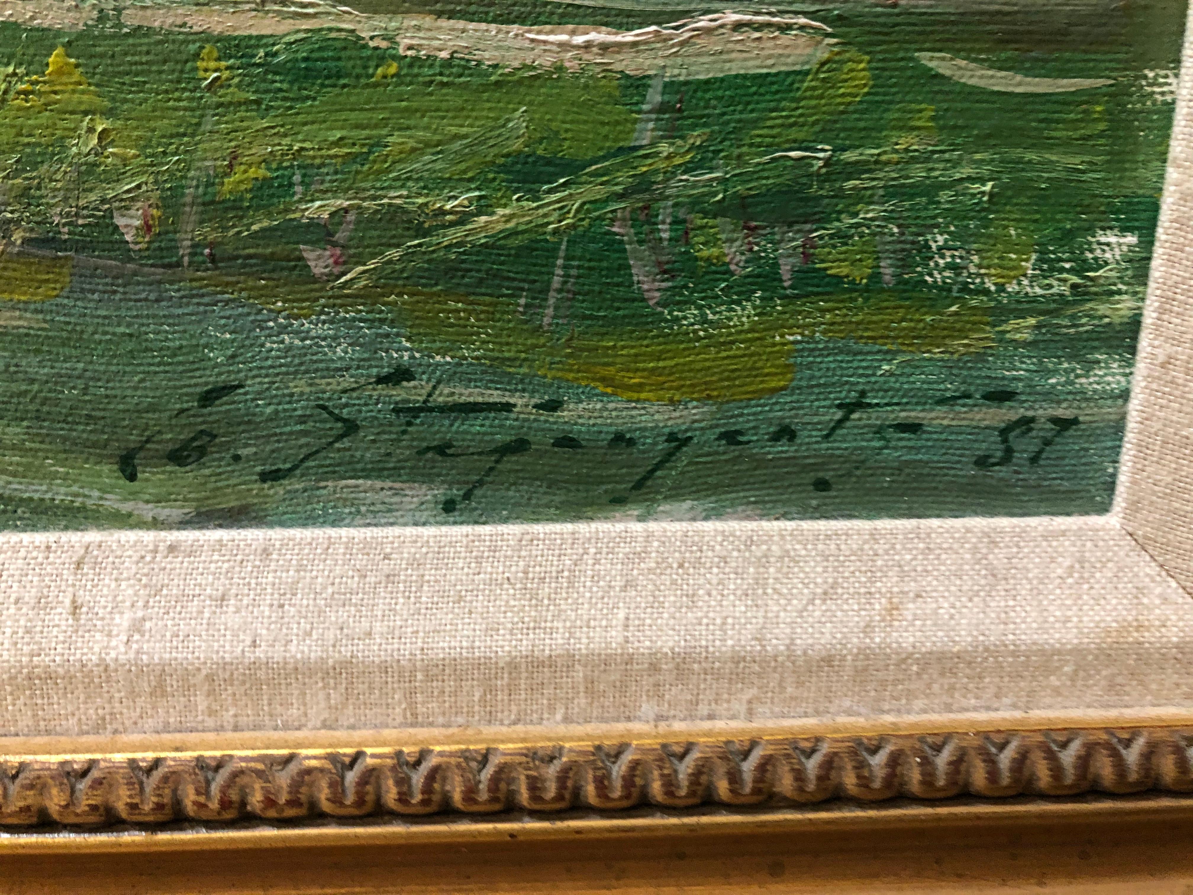 Grigorij Stepanjants  Hilton Head Island Leuchtturm (Schwarz), Landscape Painting, von Unknown