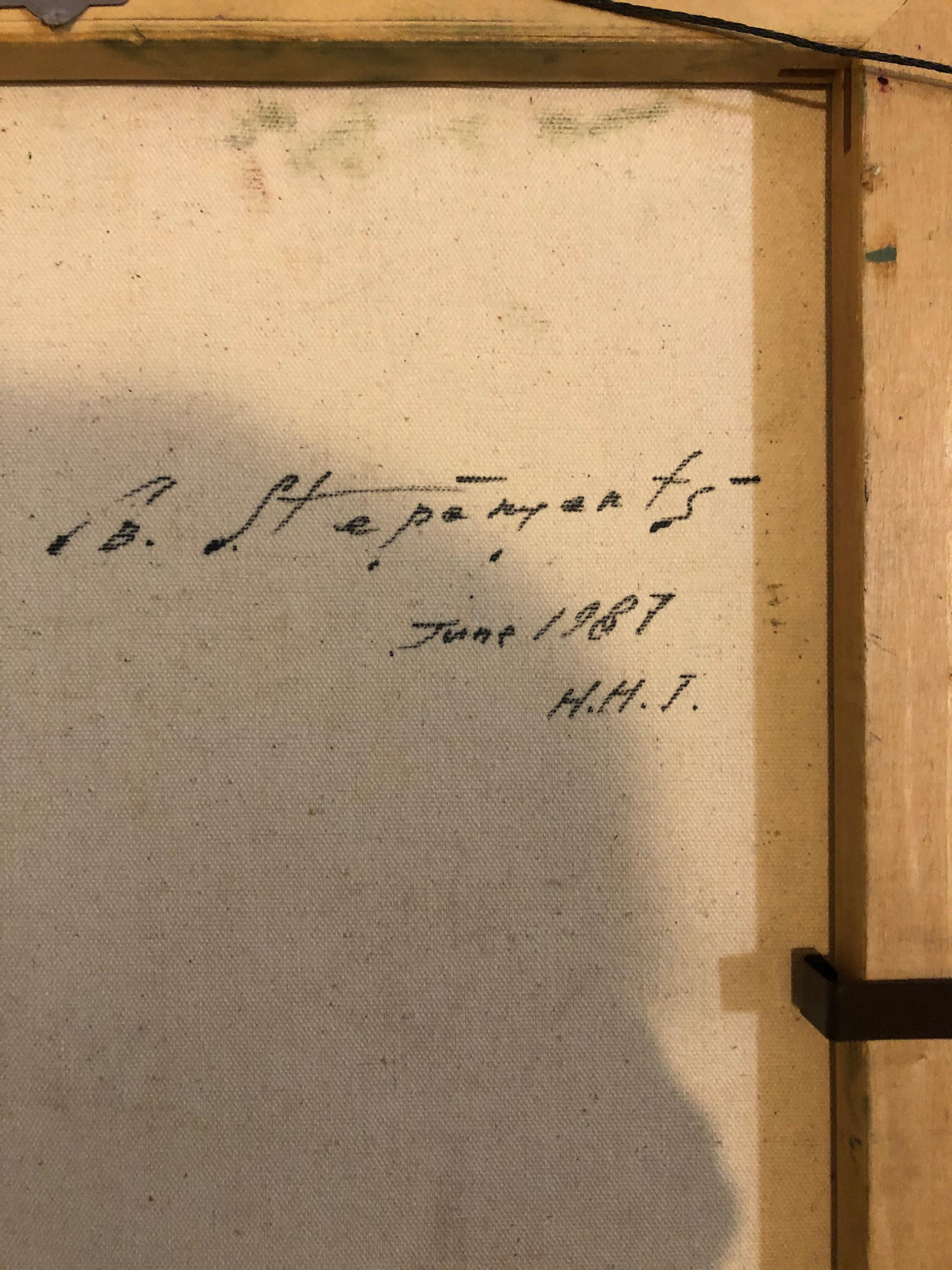 Grigorij Stepanjants: 1927-2007. Gelisteter Künstler, geboren in Odessa in der Sowjetunion. Er studierte Kunst in Russland und Paris. Er wanderte 1976 in die Vereinigten Staaten aus. Er lebte in New York City und dann in Hilton Head, South Carolina.