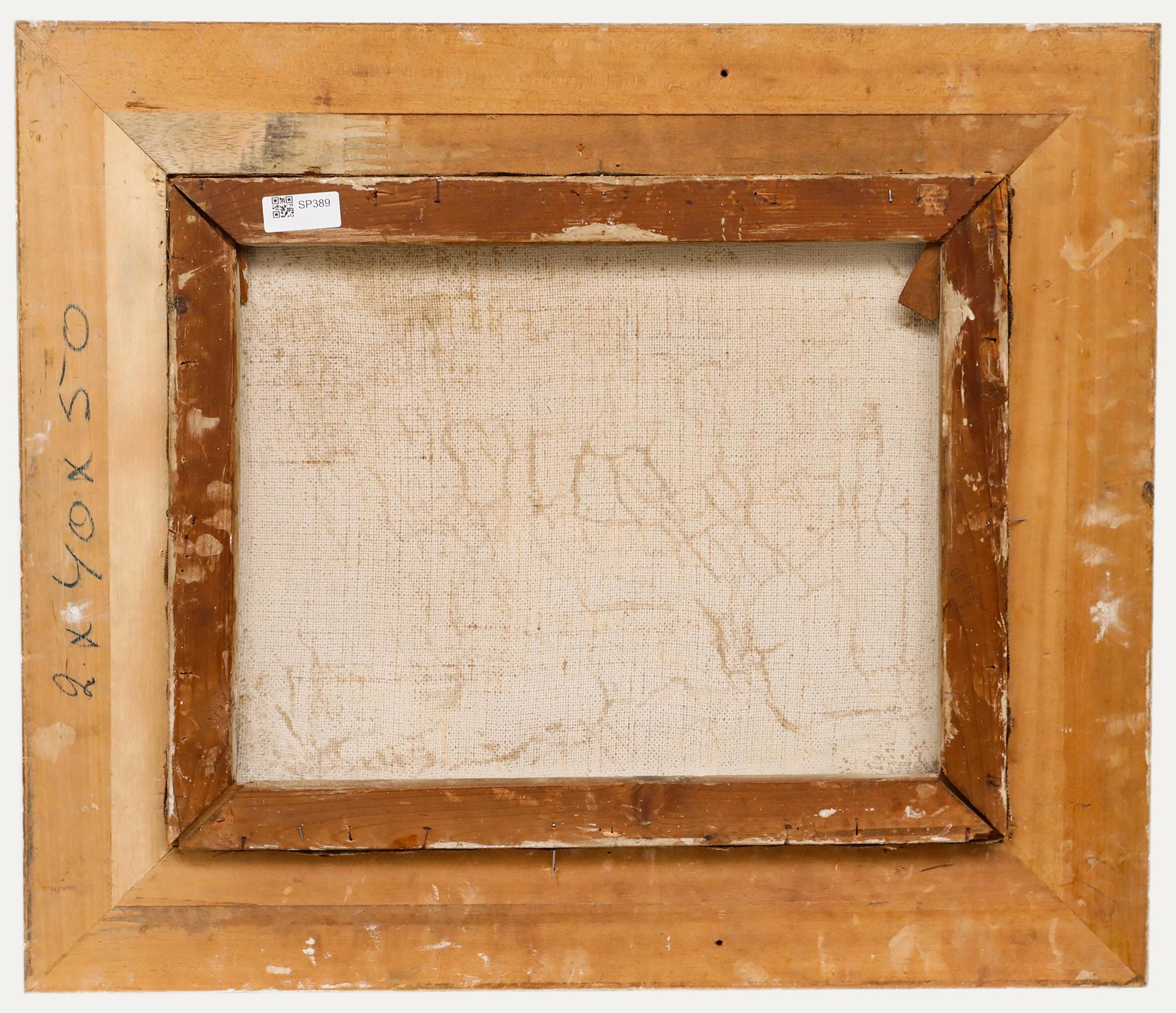 Groenewoud - Anfang des 20. Jahrhunderts Öl, In der Scheune – Painting von Unknown