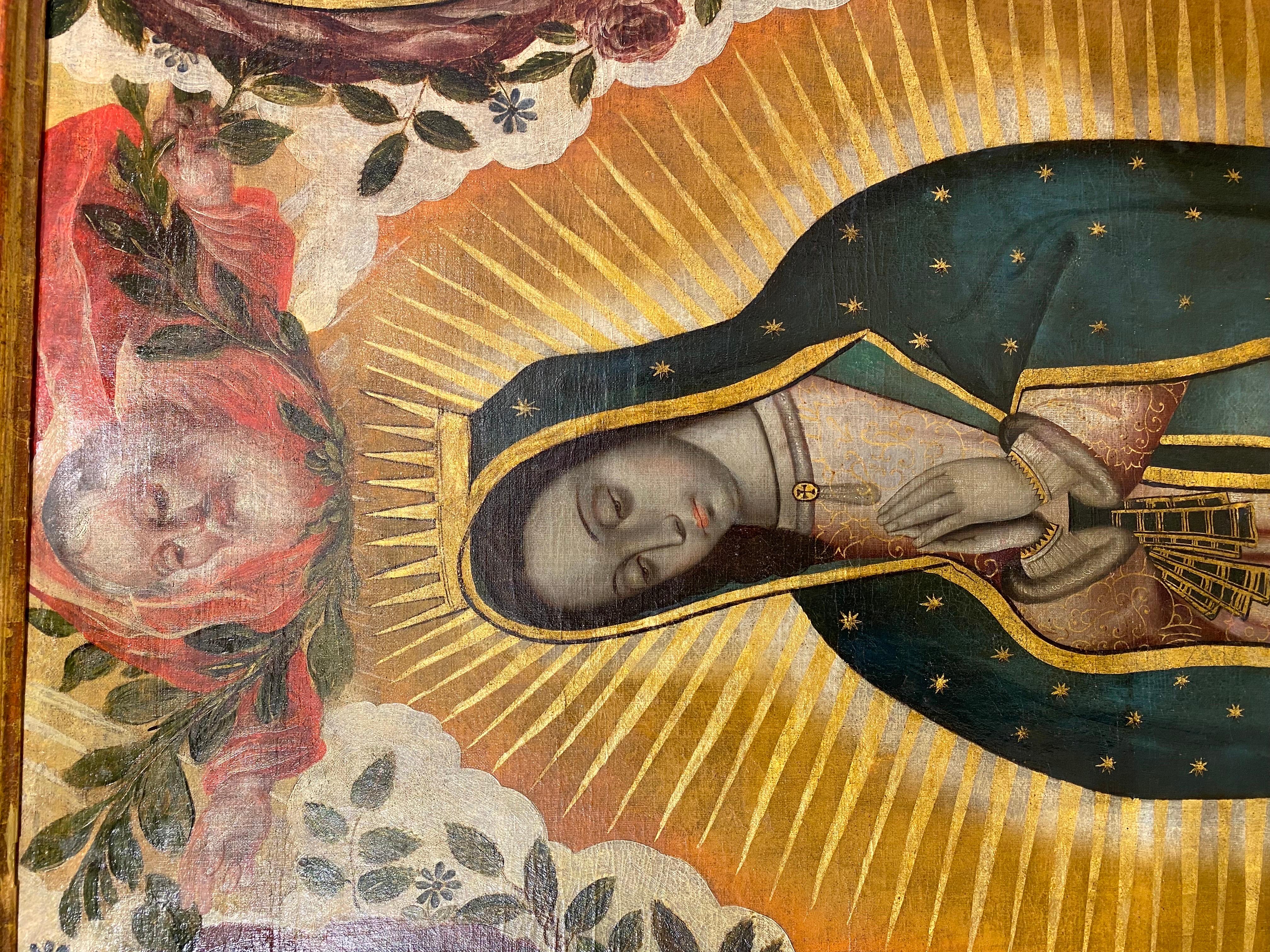Guadalupana  - Painting by Unknown