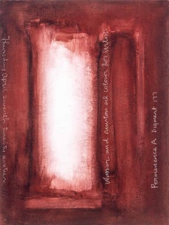 Guggi "Crimson" Olio su tavola di tela, 2016, 9
