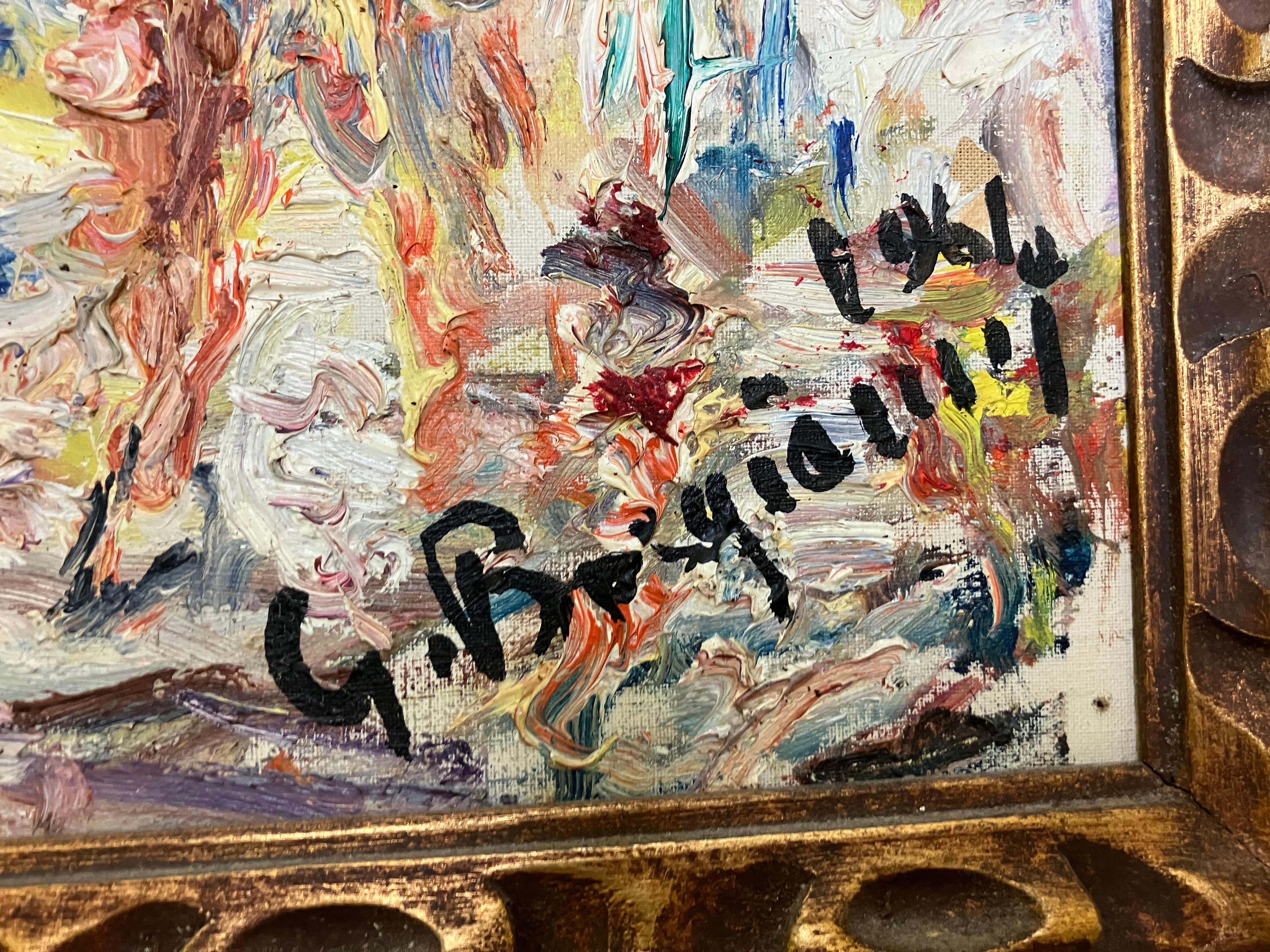 Guido Borgianni Venezia - Painting Postimpressionismo di Unknown
