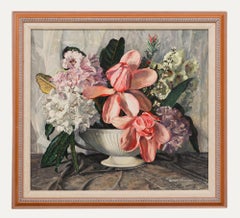 Gwen Whicker (1900-1966) - Mid 20th Century Oil, Prize Blooms