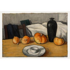 H. Buhr - 1935 Oil, Gourds and Ceramics