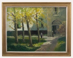 H. E. Lewis - Huile du 20e siècle, Un village de Normandie