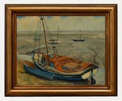 H. G. Woods - Olio del XX secolo, spiaggiato