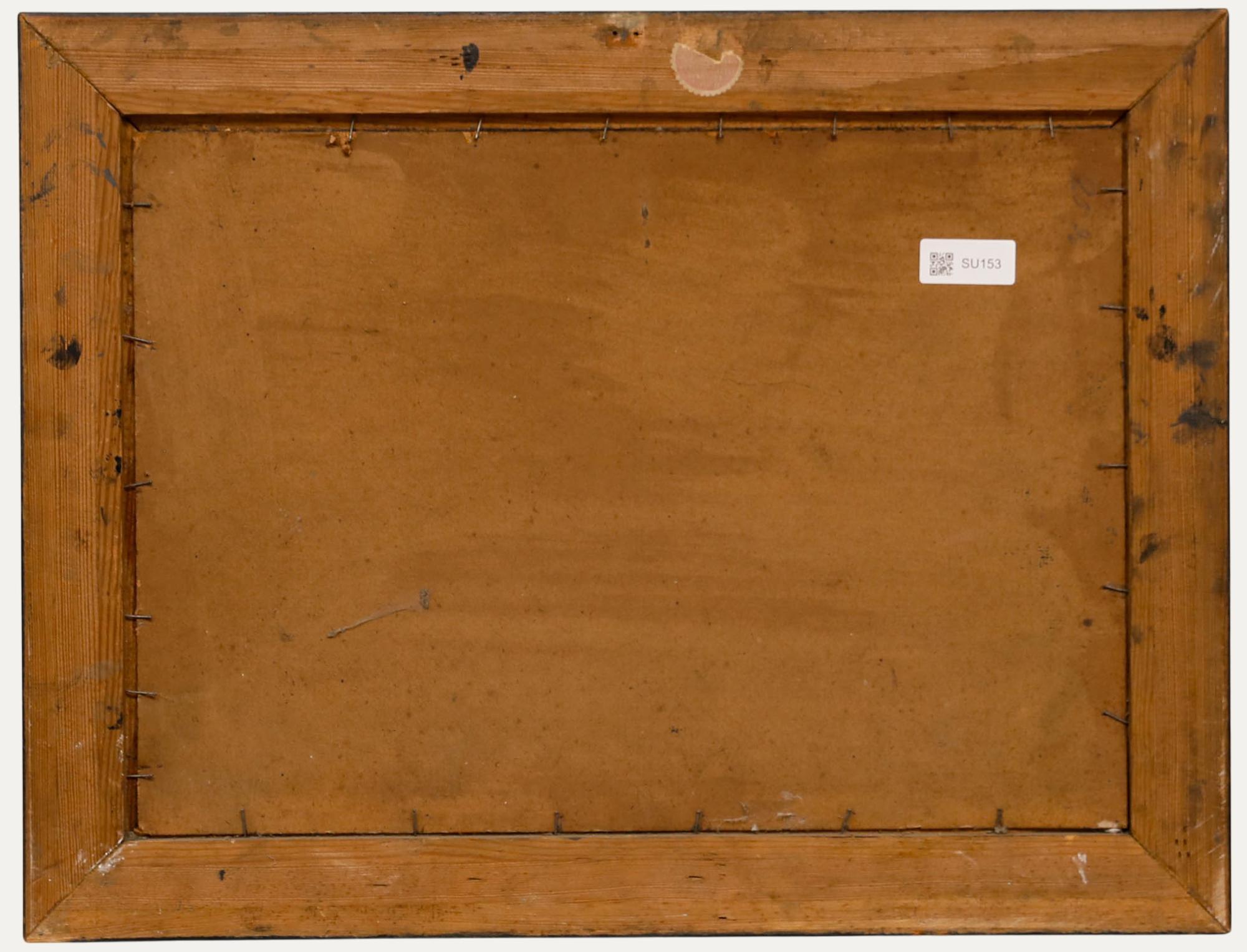 H. Graf - Gerahmtes Öl von 1916, Stilleben mit Gemüse (Braun), Still-Life Painting, von Unknown