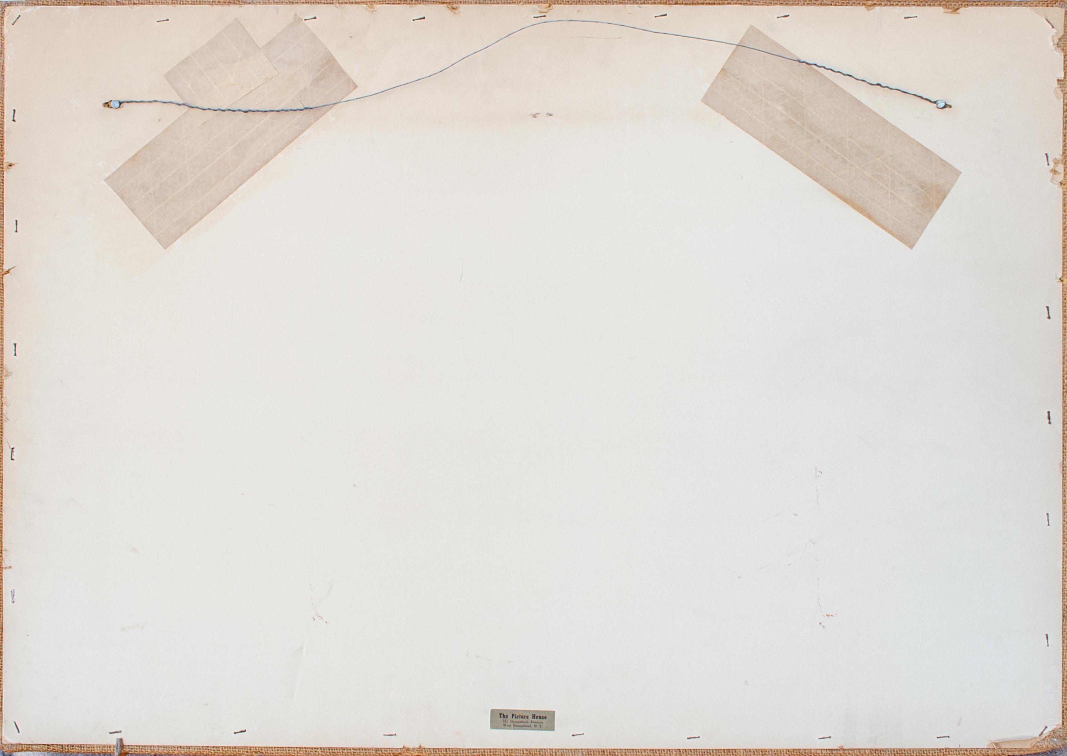 Haitianische Combite-Szene, möglicherweise von einem Schüler von Wilson Bigaud (Volkskunst), Painting, von Unknown