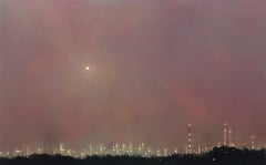 Halogen Forest #8, Oil on Canvas Painting by Dennis Ekstedt, 2024