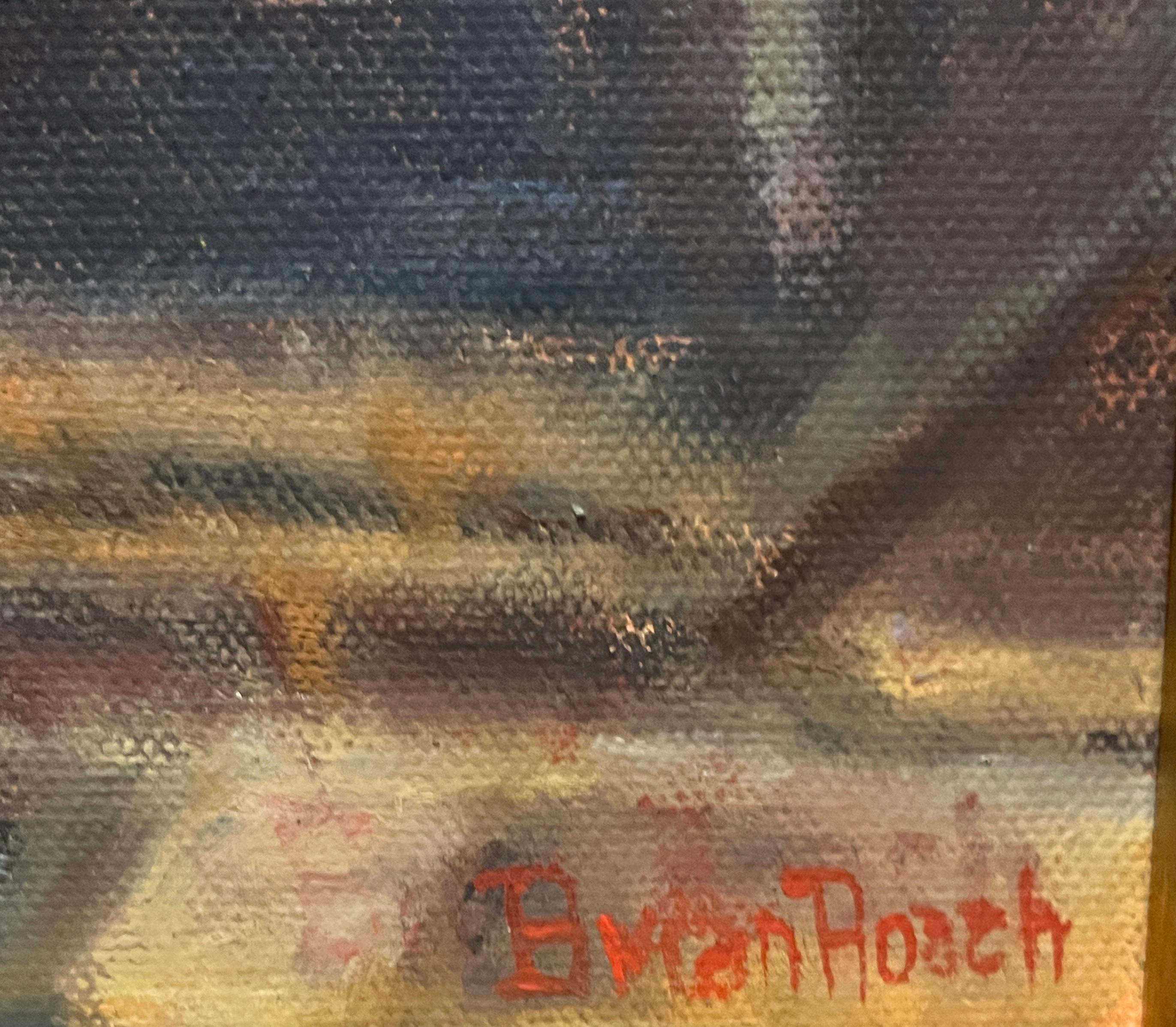 Hanover Street, Boston - Painting di Unknown