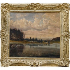 Hans Heinen (1860-1943) - Framed 1919 Oil, April Weather