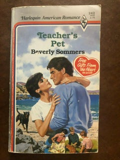 Harlequin Book Cover, Teacher's Pet
