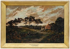 Harold Goldthwait (1869-1932) - Öl aus dem späten 19. Jahrhundert, Nähe Boreham Street