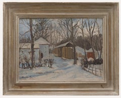 Harold Pye  - Óleo de mediados del siglo XX, La granja de Boynton Hall