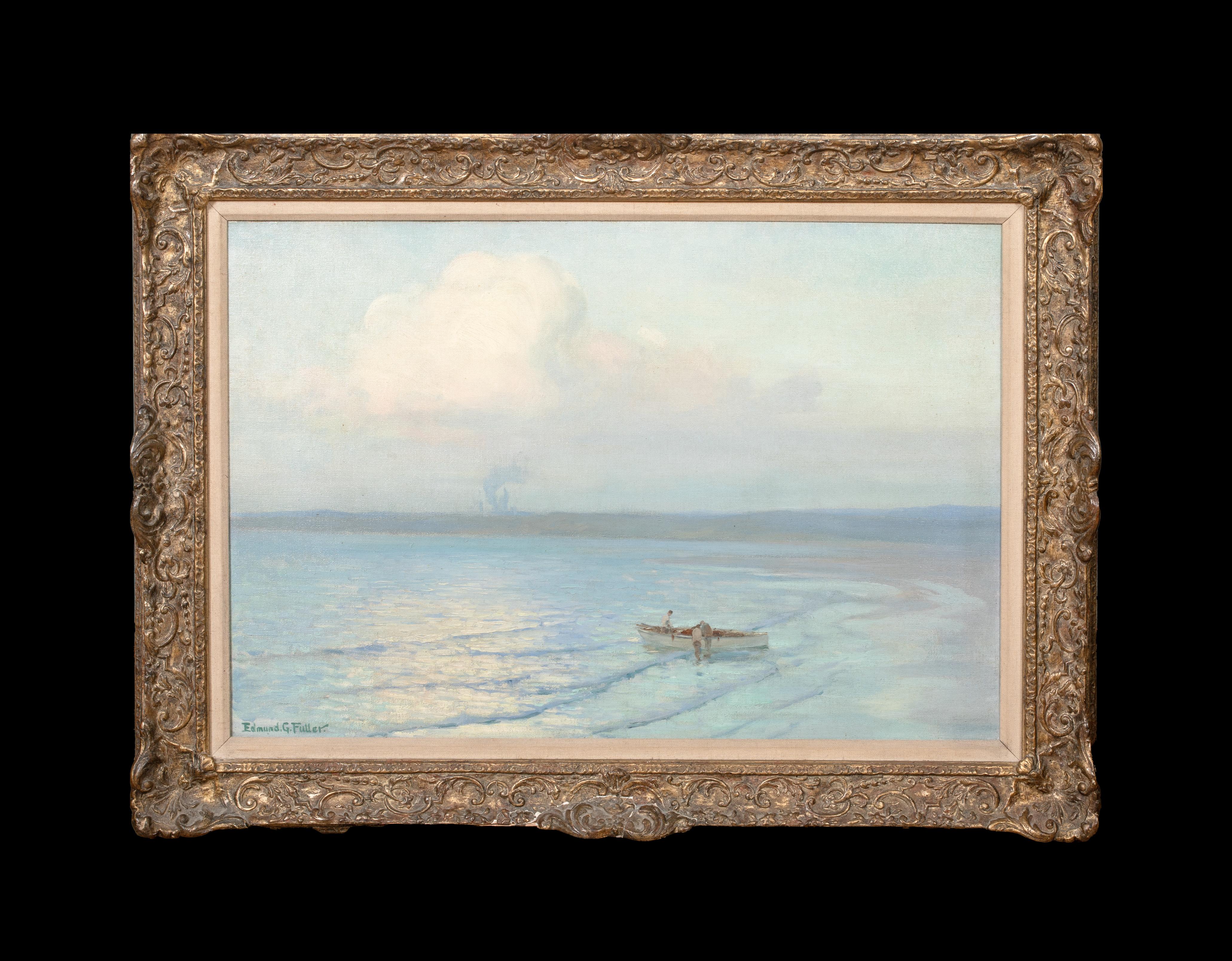 Hayle, Cornwall, 19. Jahrhundert  von EDMUND FULLER (1858-1944) – Painting von Unknown