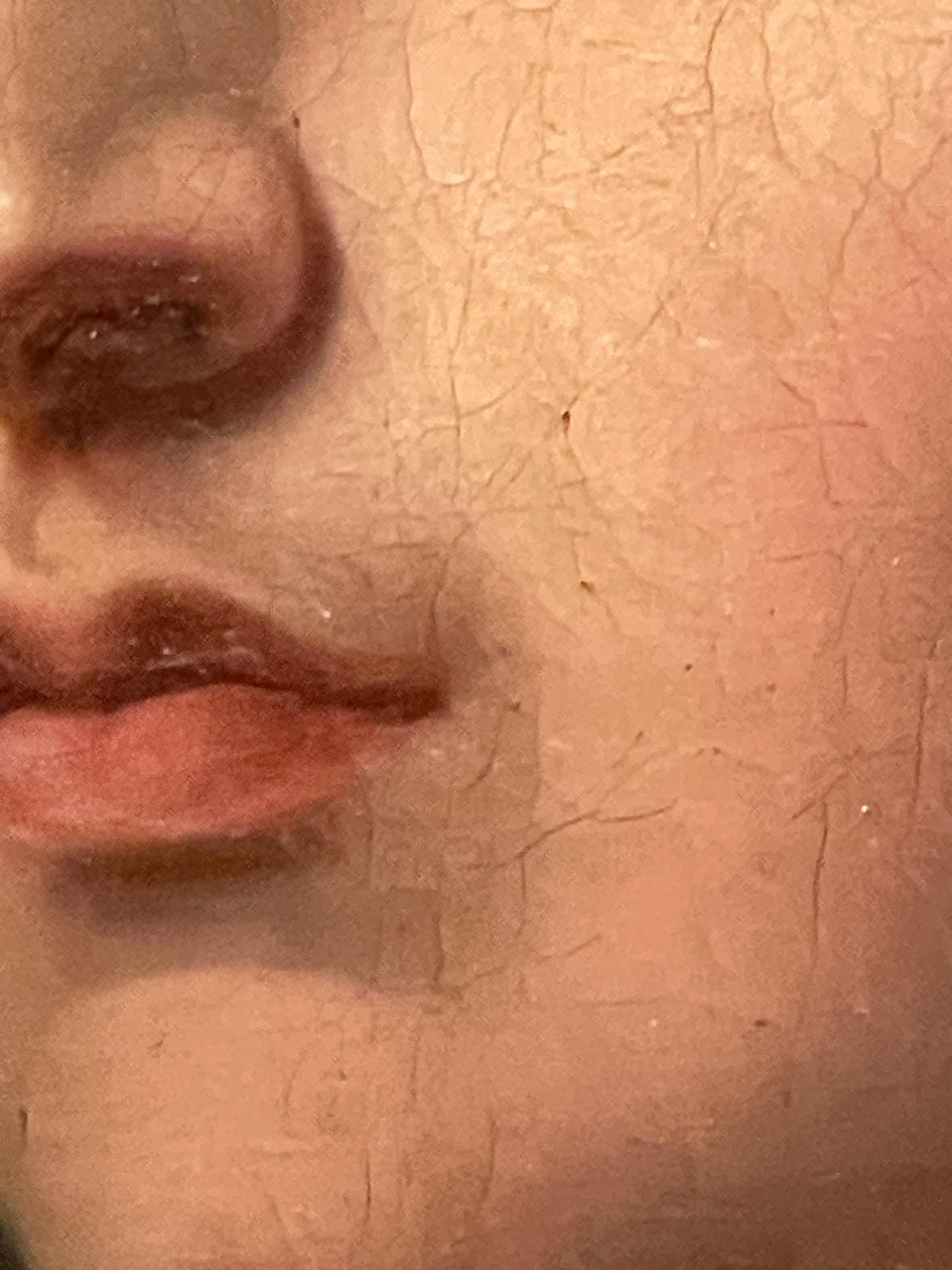 Kopfstudie eines jungen Mannes mit offenem Kragen, Französische Schule um 1820-1840 im Angebot 5