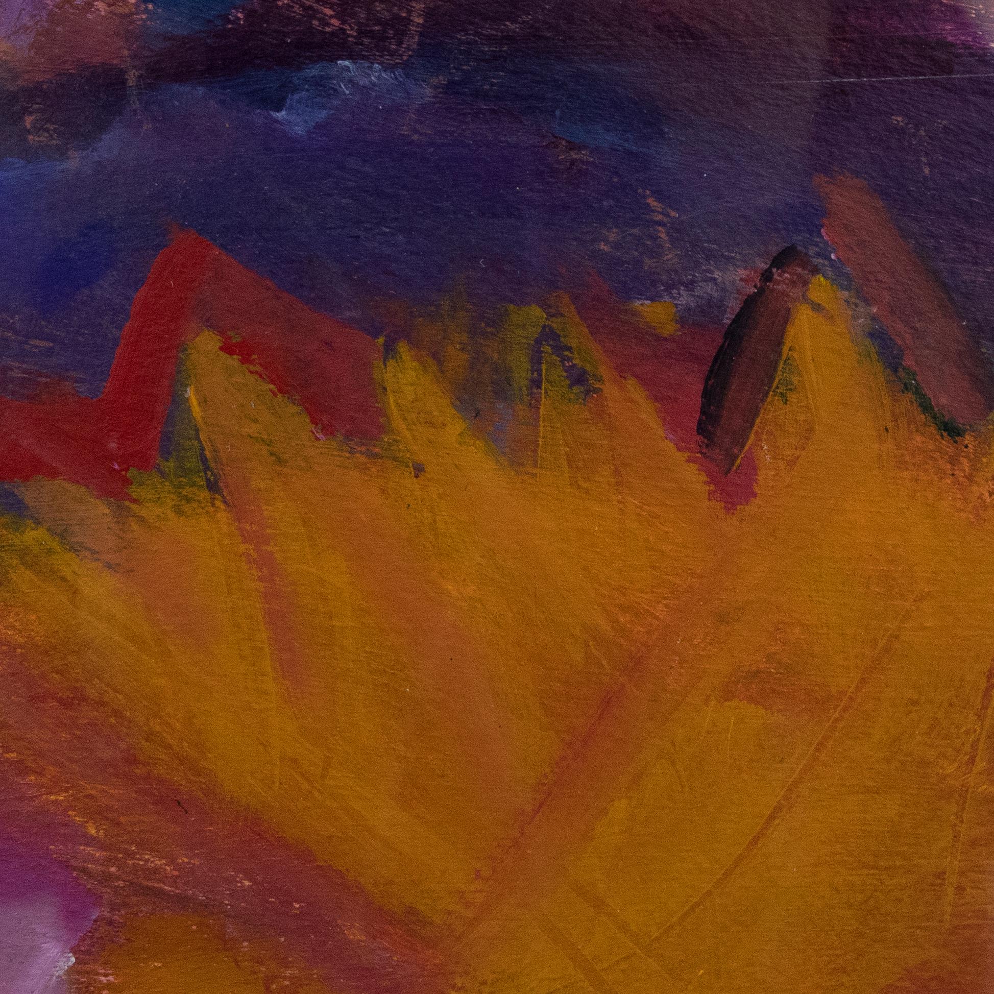 Heather Hodgson - Contemporary Acrylic, Infrarot-Wald im Angebot 1